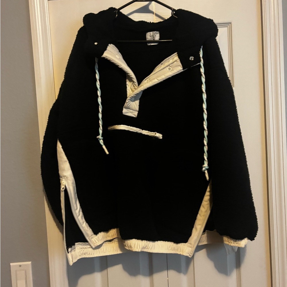 Altar'd State Black and Cream Jacket
